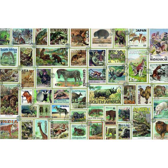 Selos de animais de Puzzle Ravensburger 3.000 peças
