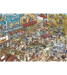 Puzzle Ravensburger Filmagens de Faroeste de 1000 peças.