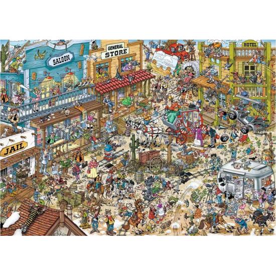 Puzzle Ravensburger Filmagens de Faroeste de 1000 peças.