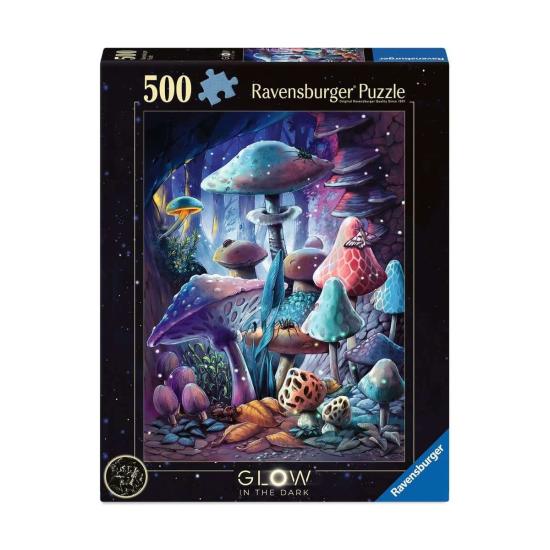 Puzzle Ravensburger Cogumelos Ao Luar 500 Peças
