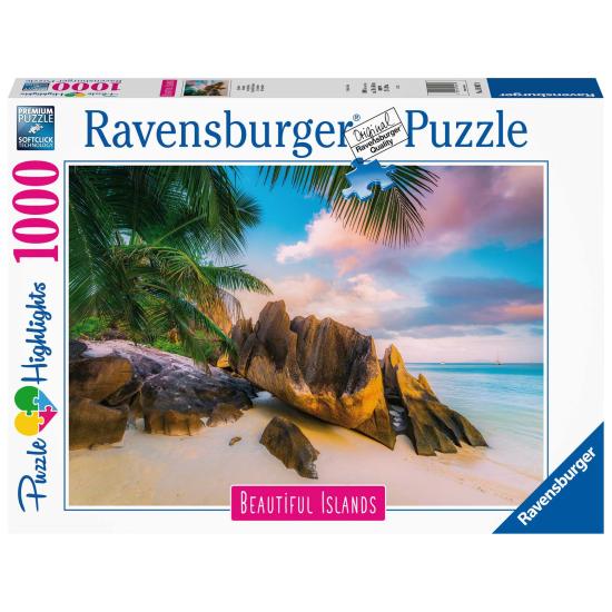 Puzzle Ravensburger Seychelles 1000 peças