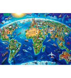 Símbolos mundiais de Puzzle Ravensburger XXL 200 peças