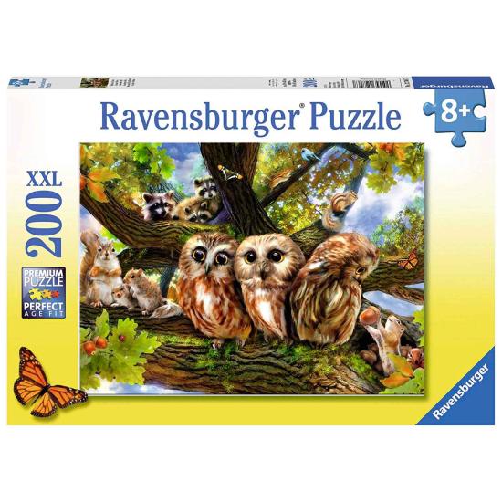 Puzzle Ravensburger Funny Owls XXL 200 peças