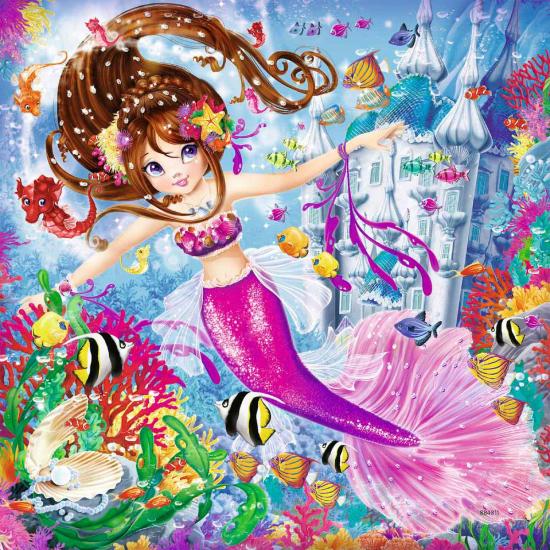 Puzzle Ravensburger Sereias Encantadoras 3x49 Peças