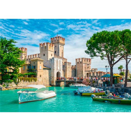 Puzzle Ravensburger Sirmione, Lago di Garda de 1000 peças