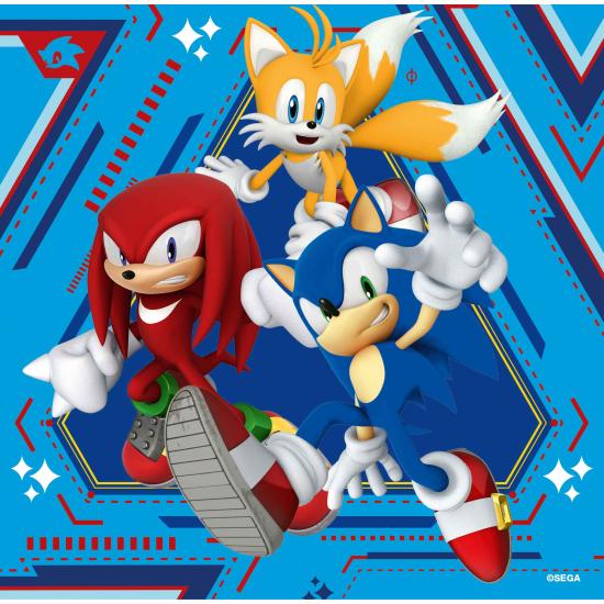 Puzzle Ravensburger Sonic 3x49 Peças