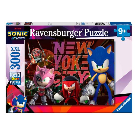 Puzzle Ravensburger Sonic Prime XXL de 300 peças Puzzle Ravensburger Sonic Prime XXL de 300 peças