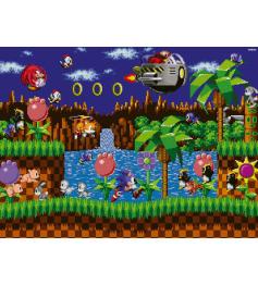 Puzzle Ravensburger Sonic VideoGame 500 Peças