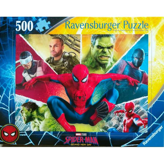 Puzzle Ravensburger Homem-Aranha: Um Novo Dia 500 Peças