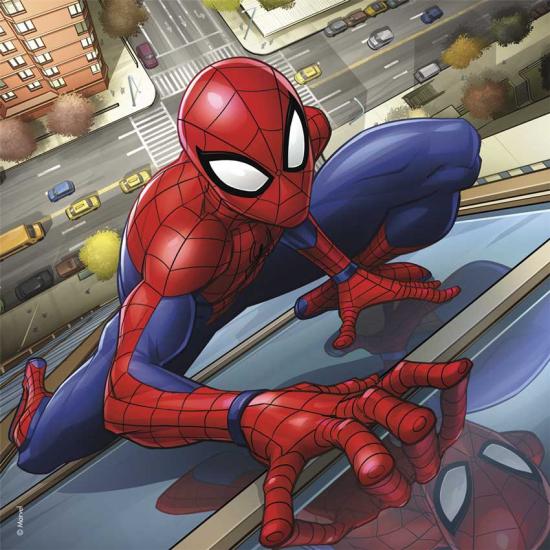 Puzzle Ravensburger Spiderman de 3x49 Peças