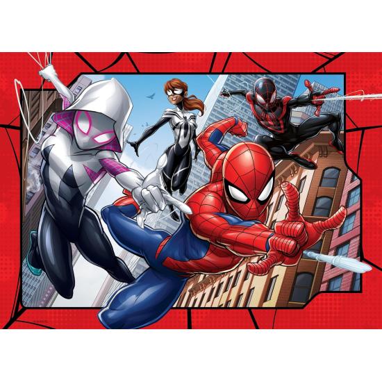 Puzzle Ravensburger Spiderman de 4 x 100 Peças