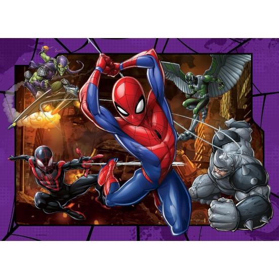 Puzzle Ravensburger Spiderman de 4 x 100 Peças