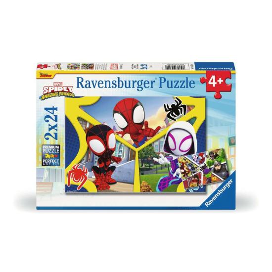 Puzzle Ravensburger Spidey Amazing Friends 2x24 Peças