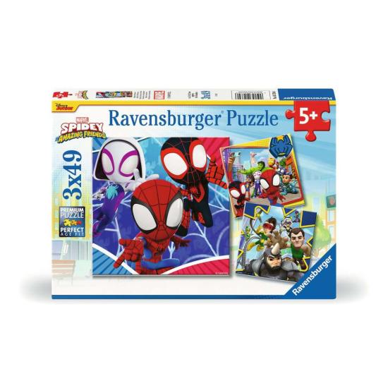 Puzzle Ravensburger Spidey Amazing Friends 3x49 Peças