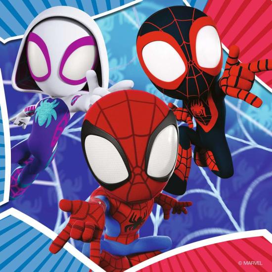 Puzzle Ravensburger Spidey Amazing Friends 3x49 Peças