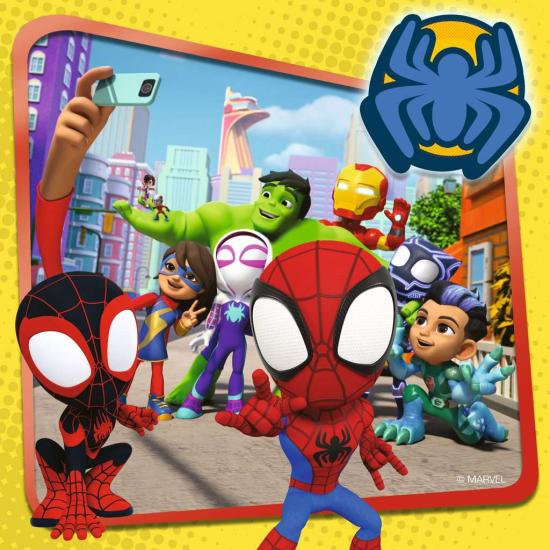 Puzzle Ravensburger Spidey Amazing Friends 3x49 Peças