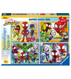 Puzzle Ravensburger Spidey Amazing Friends 4x42 peças