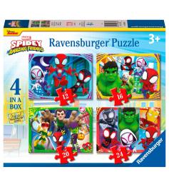 Puzzle Ravensburger Spidey and Firends Progressivo 12+16+20+24 P