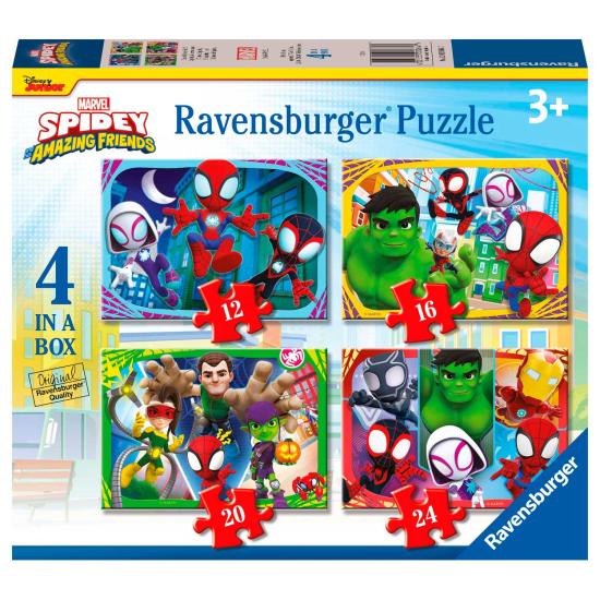 Puzzle Ravensburger Spidey and Firends Progressivo 12+16+20+24 P