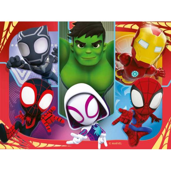 Puzzle Ravensburger Spidey and Firends Progressivo 12+16+20+24 P