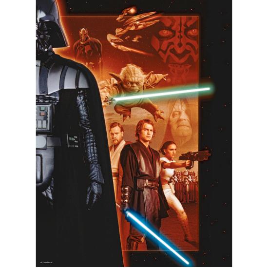 Puzzle Ravensburger Star Wars 500 peças Puzzle Ravensburger Star Wars 500 peças