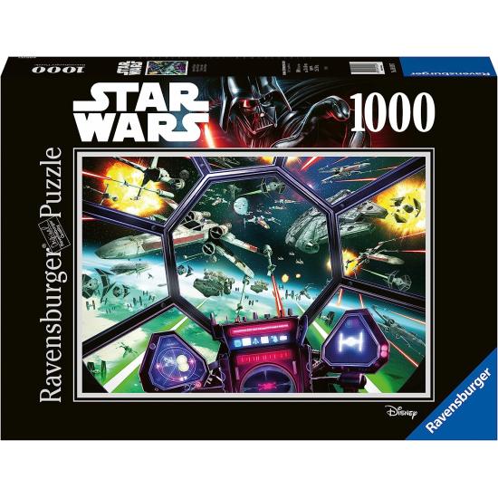 Puzzle Ravensburger Star Wars: TIE Fighter Cockpit 1000 peças