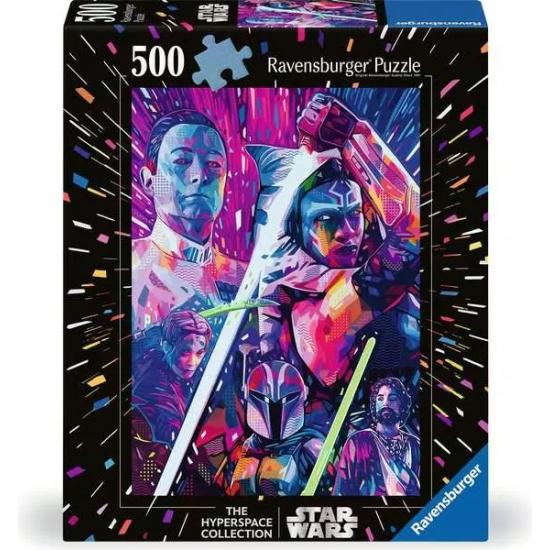 Puzzle Ravensburger Star Wars Hiperespaço Ahsoka XXL 500 Pçs