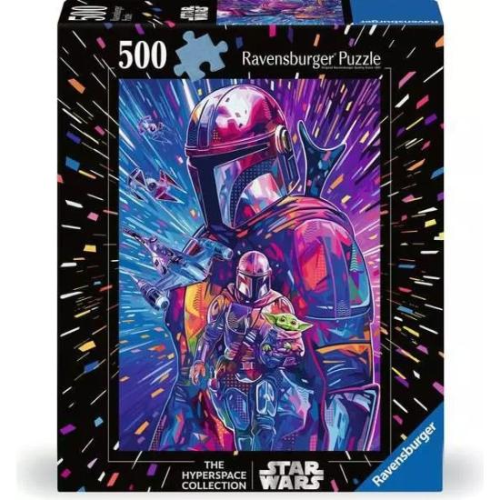 Puzzle Ravensburger Star Wars Hiperespaço O Mandaloriano de 1000