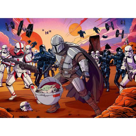 Puzzle Ravensburger Star Wars Mandalorian: The Challenge XXL de