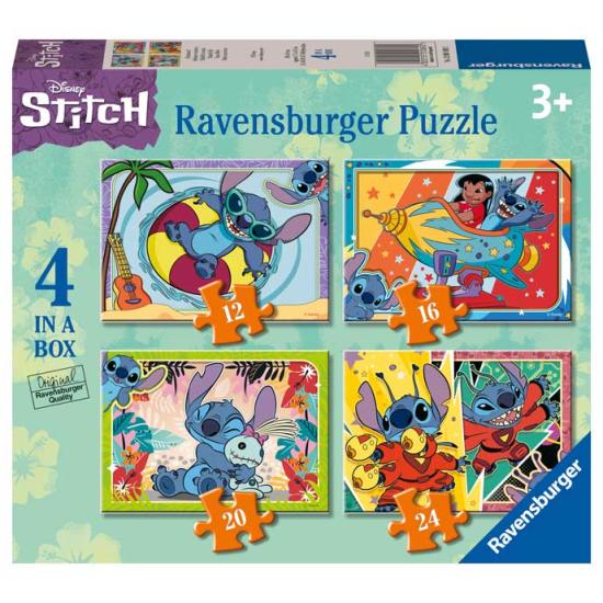 Puzzle Ravensburger Stitch Progressivo 12+16+20+24 P