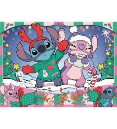 Puzzle Ravensburger Stitch Natal XXL 100 Peças