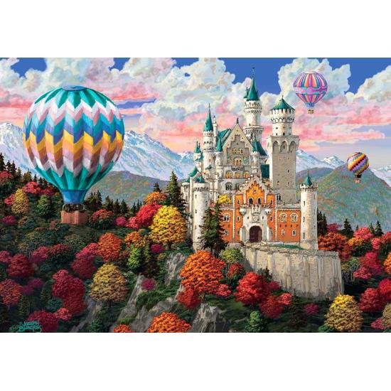 Puzzle Ravensburger Dreams of Neuschwanstein 1000 peças