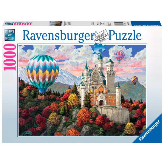 Puzzle Ravensburger Dreams of Neuschwanstein 1000 peças