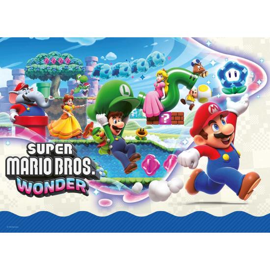 Puzzle Ravensburger Super Mario Bros Wonder de 4 x 100 Peças