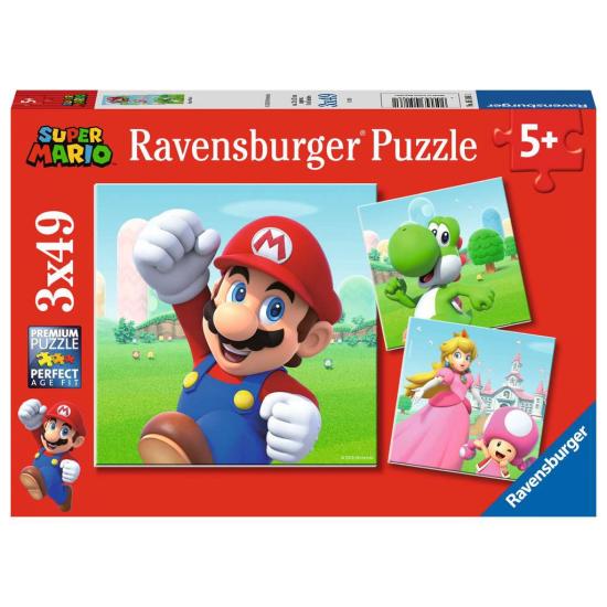 Puzzle Ravensburger Super Mario 3x49 peças