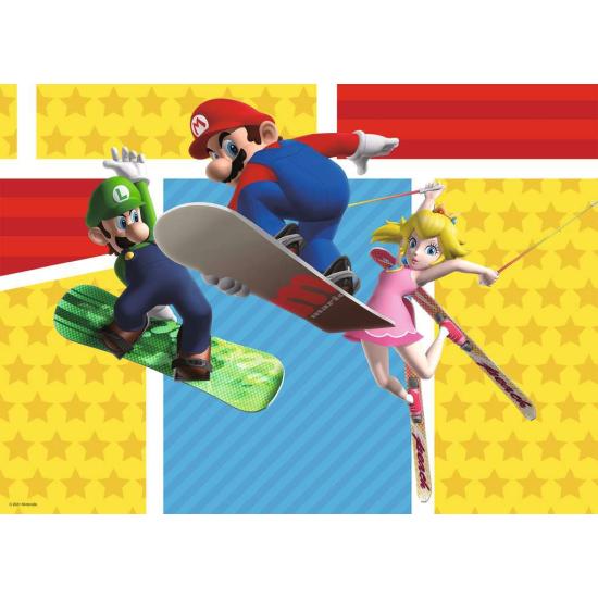 Puzzle Ravensburger Super Mario 4 x 100 peças