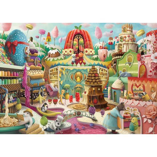 Puzzle Ravensburger Sweet Street de 1000 peças