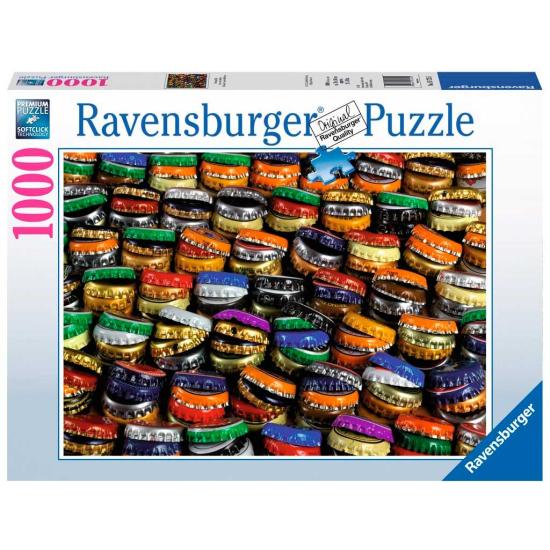 Tampas de garrafa Puzzle Ravensburger 1000 peças