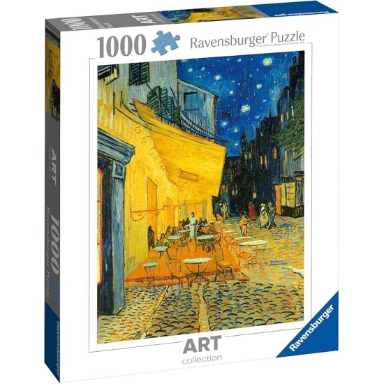 Puzzle Ravensburger Café Terraço à Noite de 1000 peças