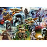 Puzzle Ravensburger The Mandalorian and Grogu 1000 Pçs