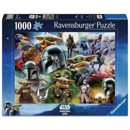 Puzzle Ravensburger The Mandalorian and Grogu 1000 Pçs