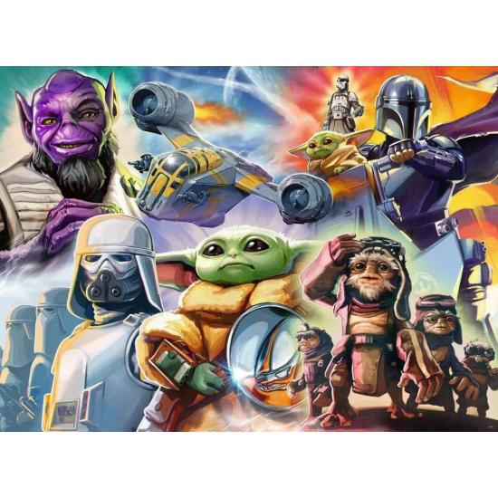 Puzzle Ravensburger The Mandalorian and Grogu 500 Peças