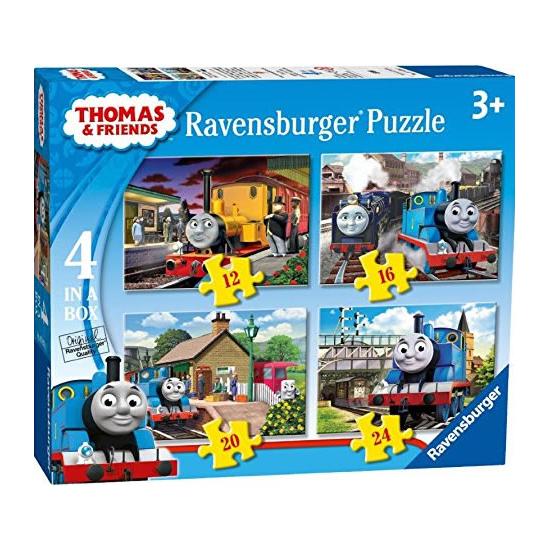 Puzzle Ravensburger Thomas e seus amigos 12+16+20+24 peça