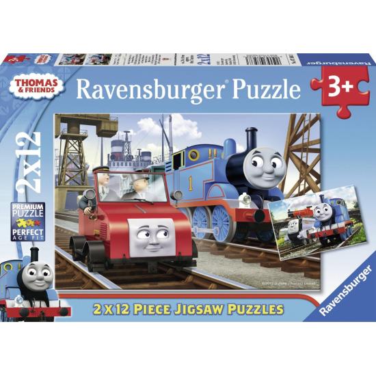 Puzzle Ravensburger Thomas e seus amigos 2x12 peças