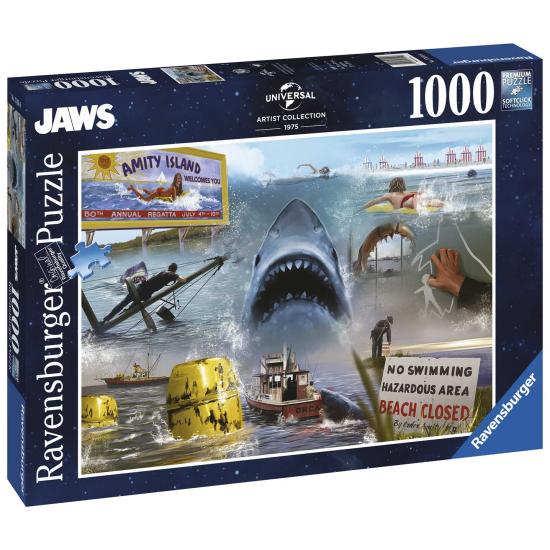 Puzzle Ravensburger Tubarão de 1000 Peças