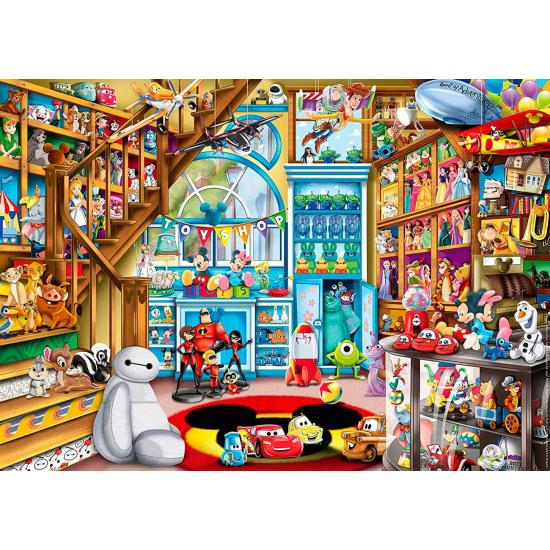 Puzzle Ravensburger Loja Disney e Pixar de 1000 peças