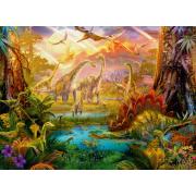Puzzle Ravensburger Terra dos Dinossauros de 500 peças