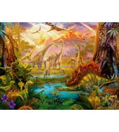 Puzzle Ravensburger Terra dos Dinossauros de 500 peças