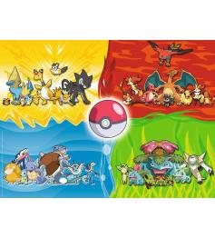 Tipos de Puzzle Ravensburger de Pokémon XXL 150 peças
