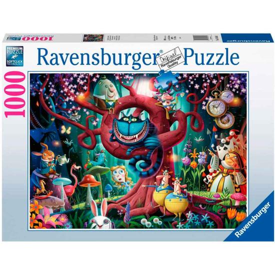 Puzzle de 1000 peças Ravensburger Everybody's Mad Here